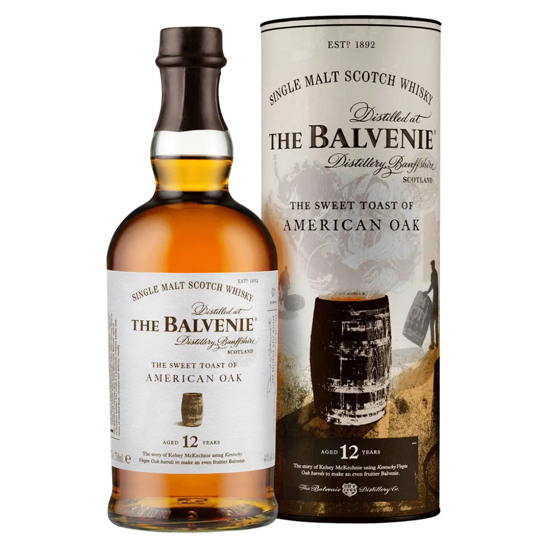 The Balvenie Sweet Toast American Oak 12 Year Single Malt Scotch Whisky