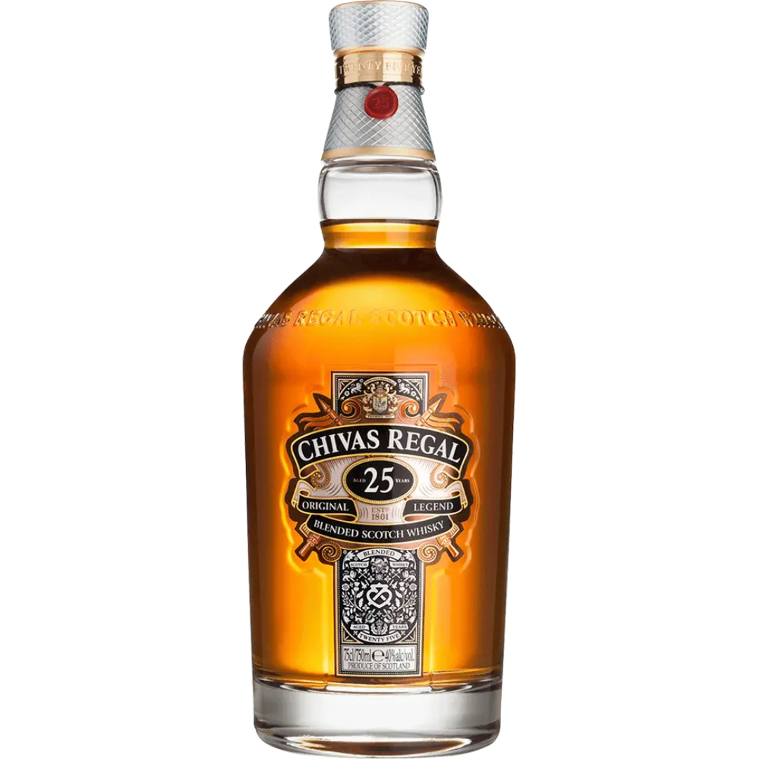 Chivas Regal 25 Year Blended Scotch 750ml