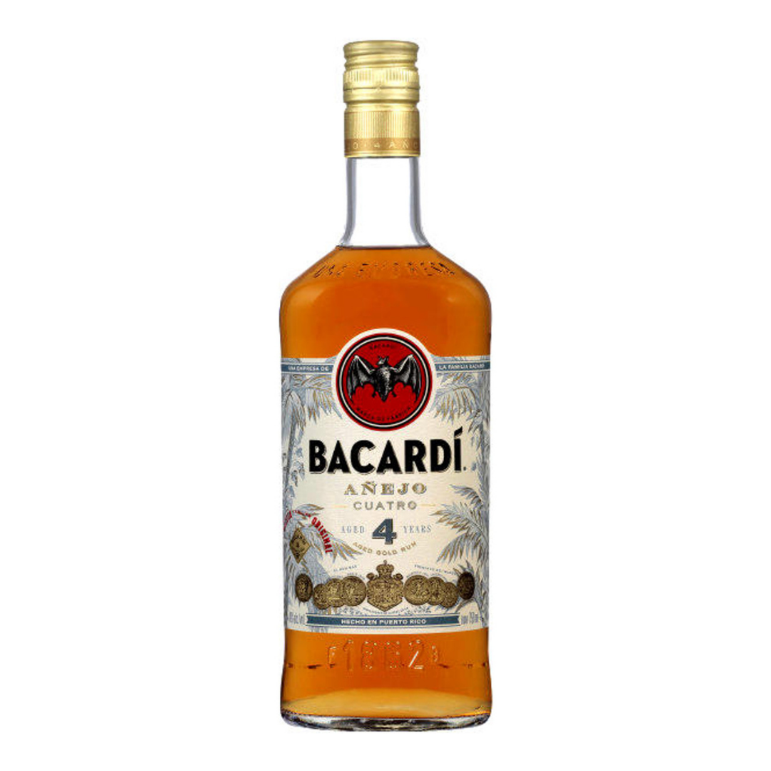 Bacardi Anejo 4 Year Rum 750ml