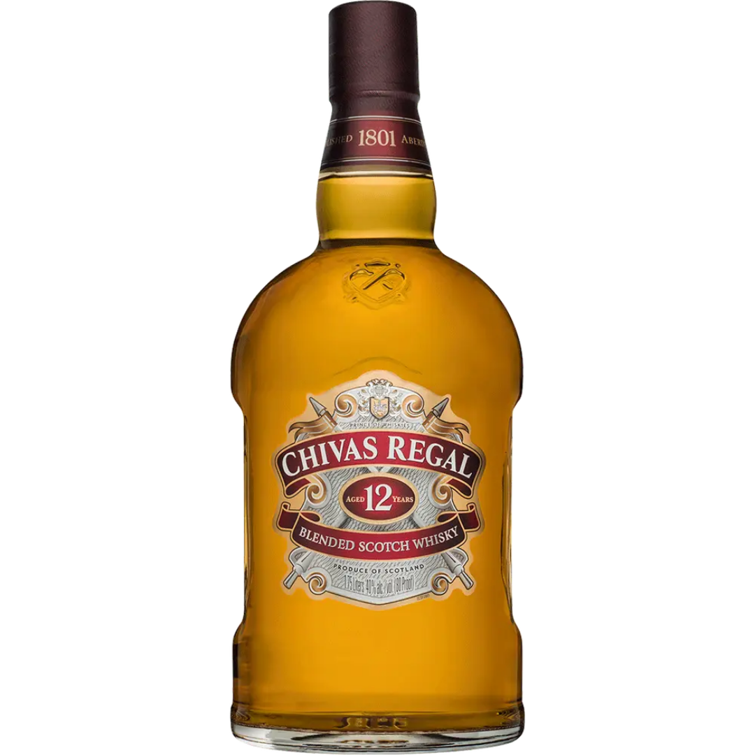 Chivas Regal Blended Scotch Whiskey 12 Years 1.75L