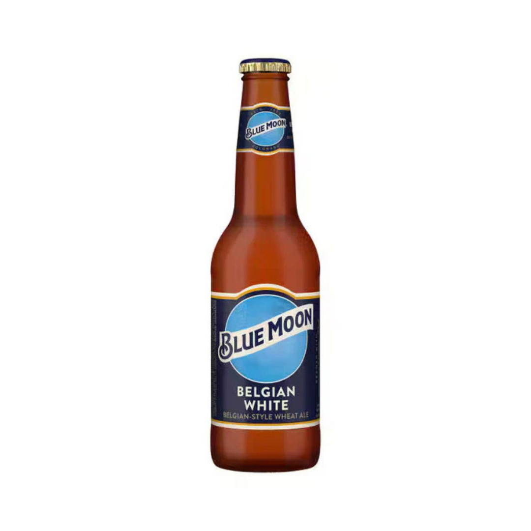 Blue Moon Belgian White Wheat Ale 12oz Bottle