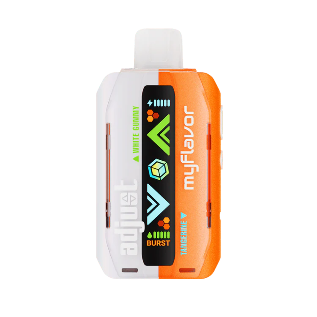 Adjust My Flavor Tangerine White Gummy Vape