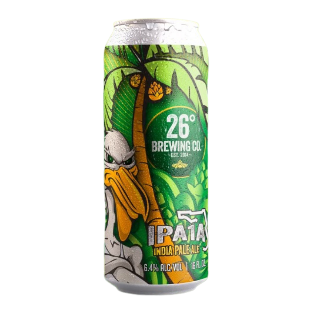 26 Degree IPA1A Brewing Company 16oz Can