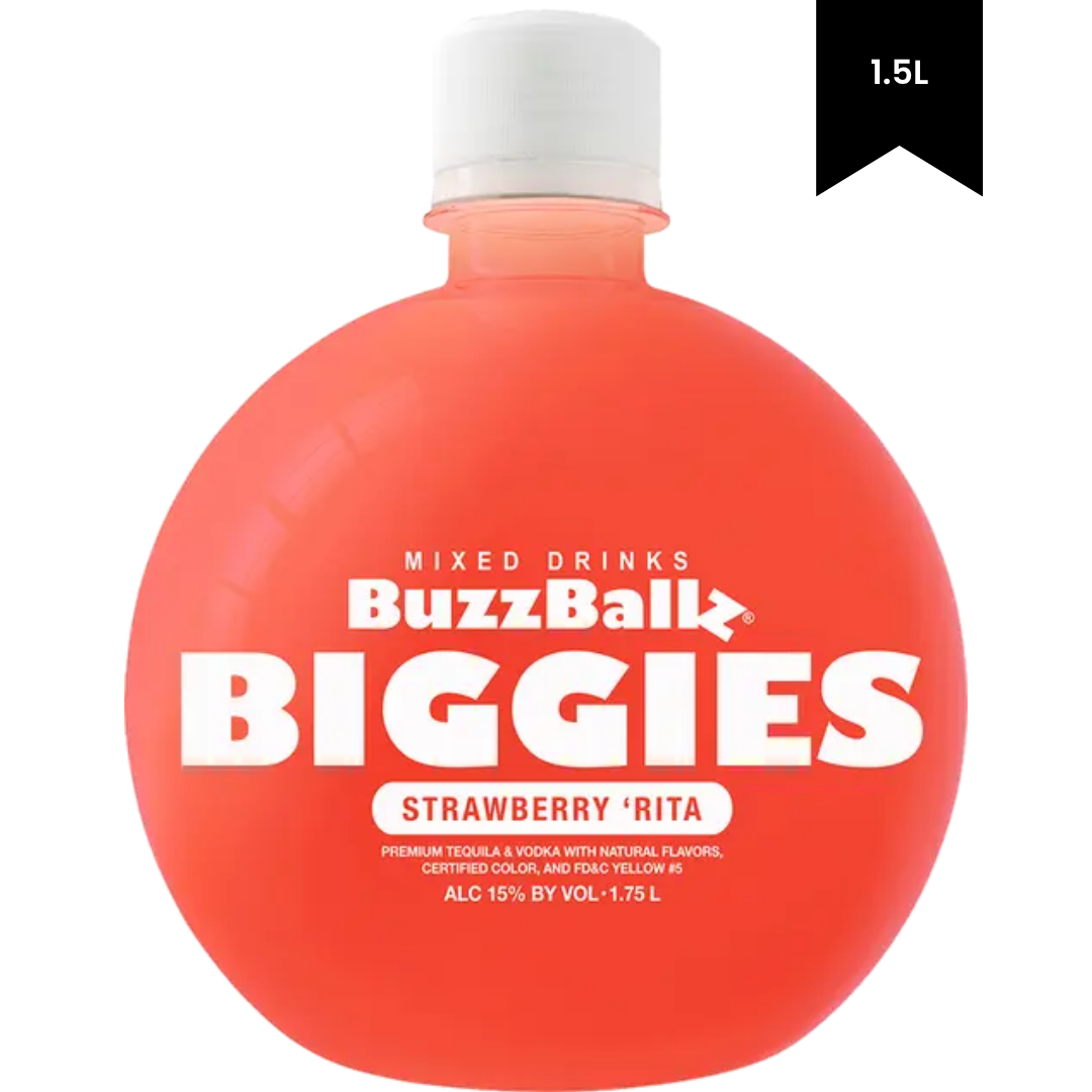BuzzBallz Biggies Strawberry’Rita 1.5L