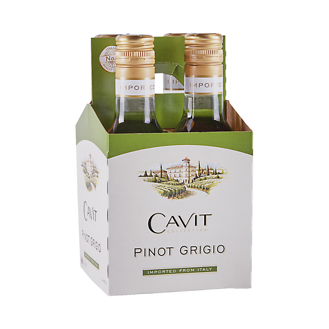 Cavit Pinot Grigio 4-Pack x 187ml