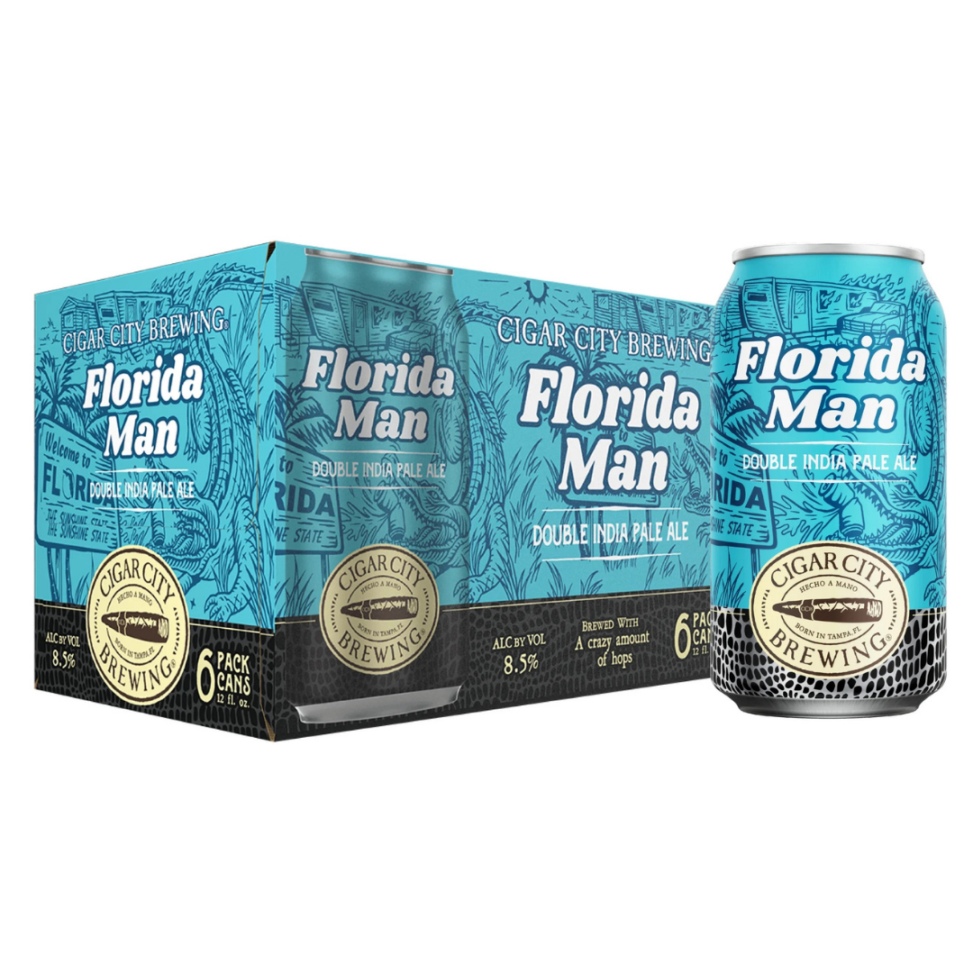 Cigar City Florida Man Dipa Pack 6x12oz Cans
