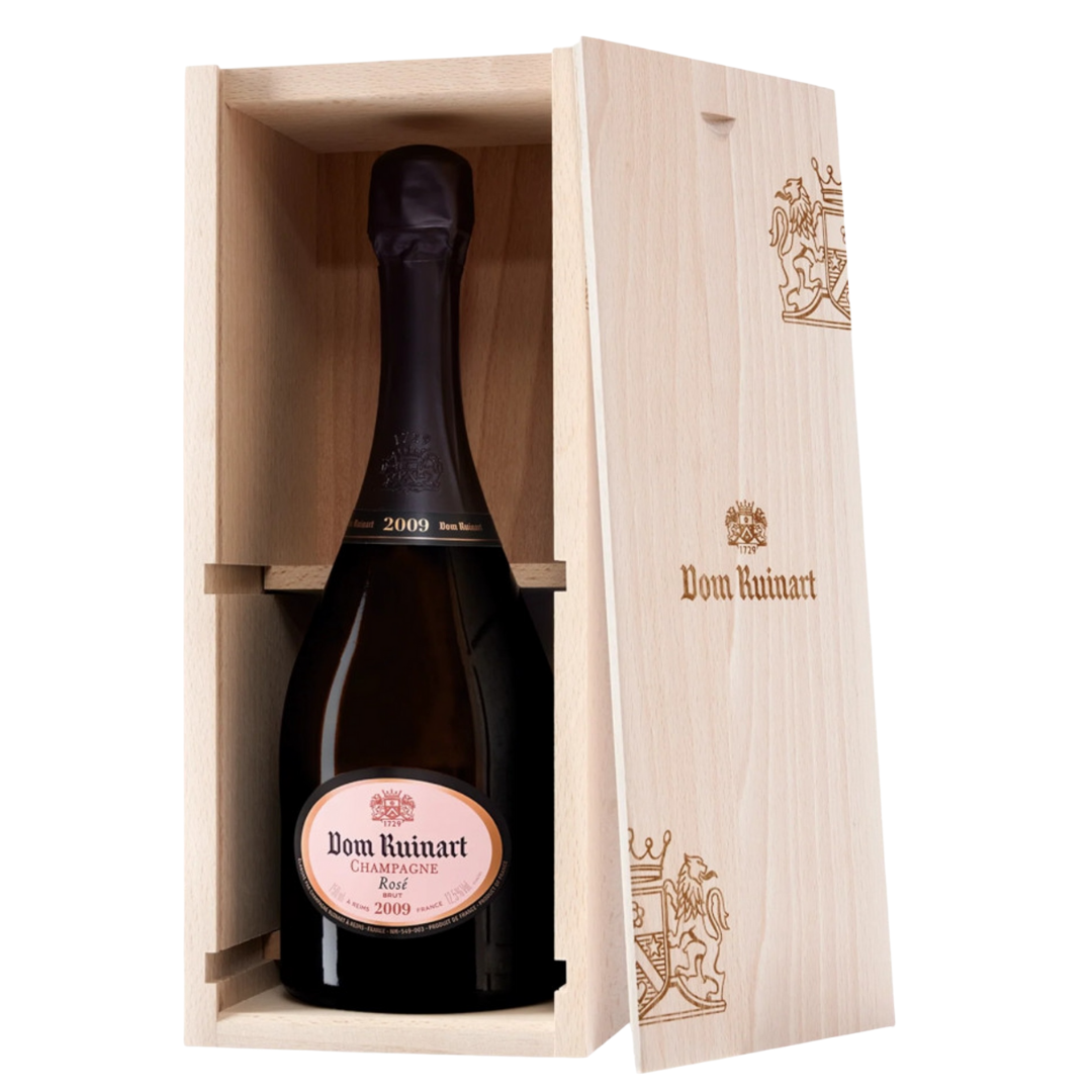 Dom Ruinart Champagne Brut Rose 2009 (with Wooden Gift Box) 750ml