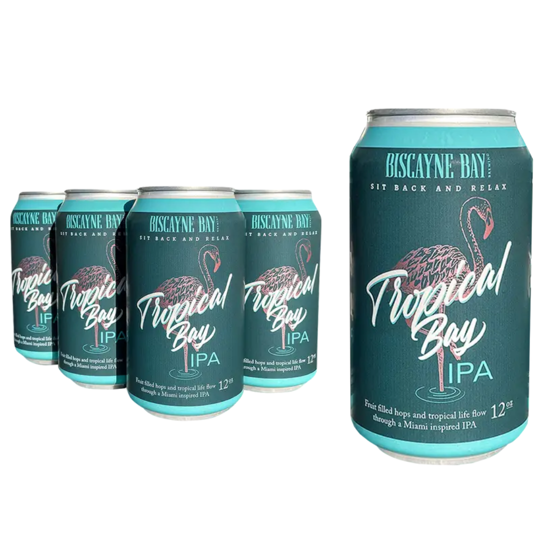 Biscayne Bay Tropical Bay IPA 6x12oz Cans