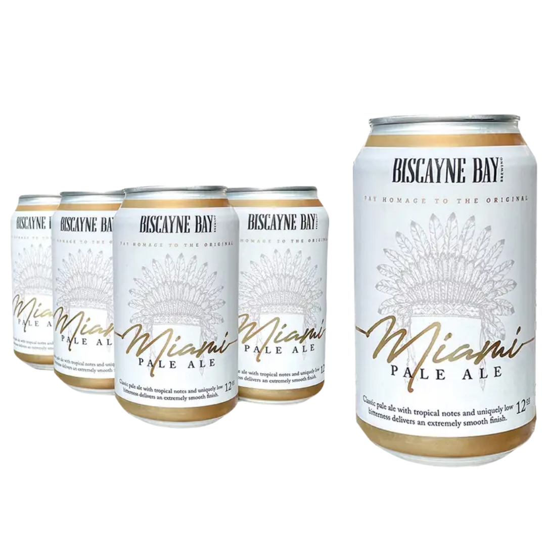 Biscayne Bay Brewing Miami Pale Ale 6 Pack 12oz