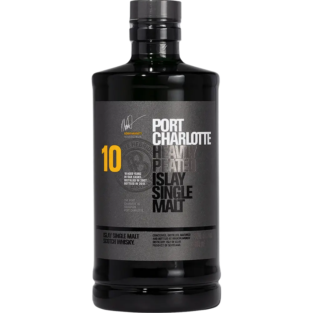 Bruichladdich Port Charlotte 10 Year Peated Scotch