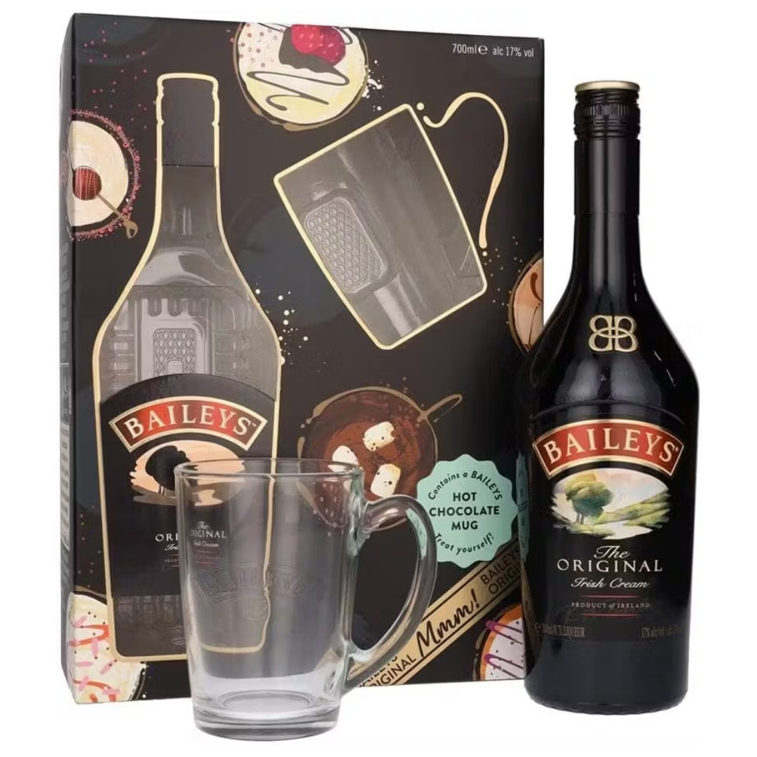 Baileys Irish Cream Liqueur 750ml Gift Set