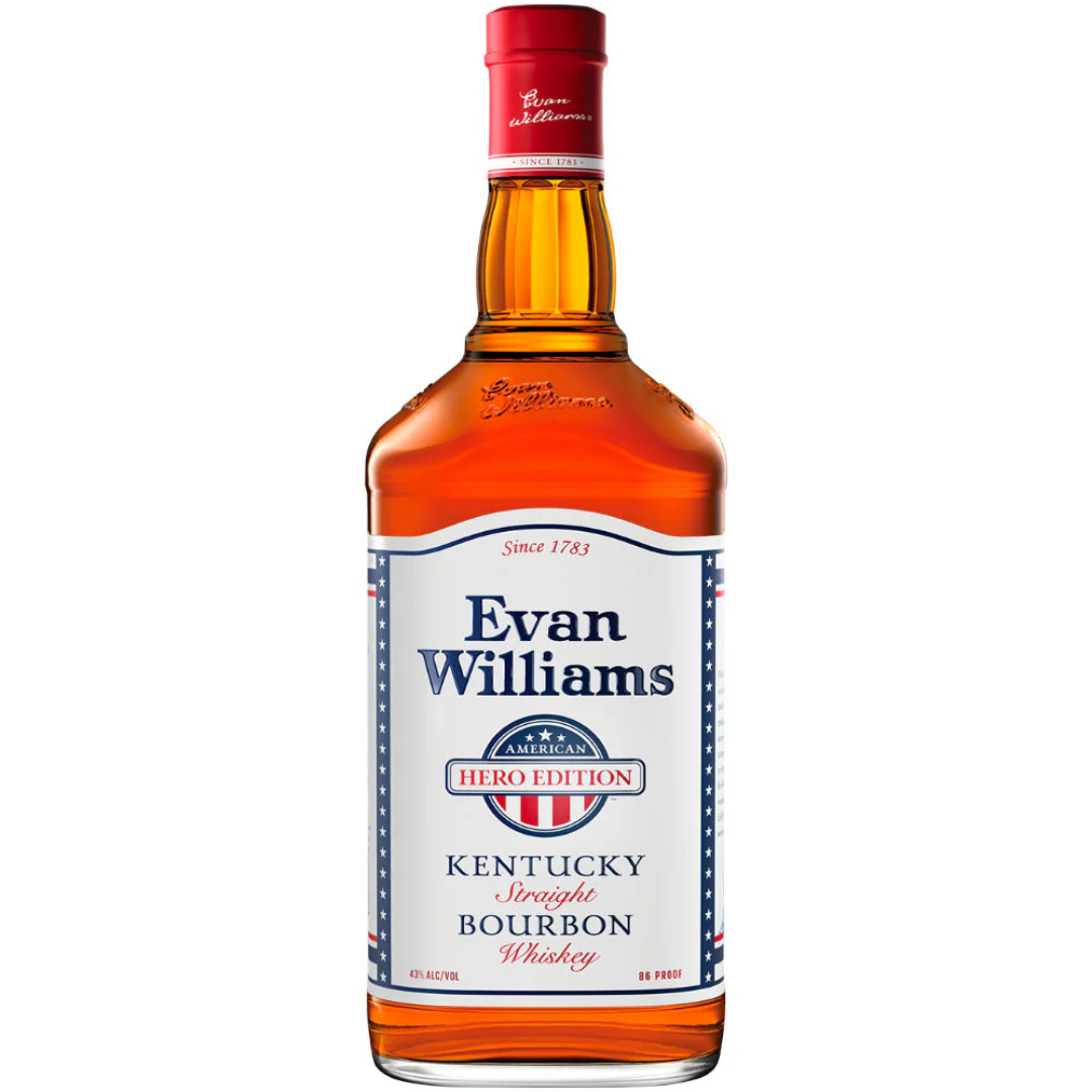 Evan Williams American Hero Edition Kentucky Straight Bourbon Whiskey