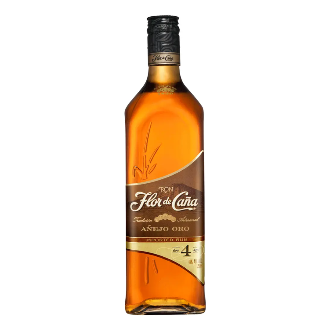 Flor De Cana 4 Year Rum Añejo Oro