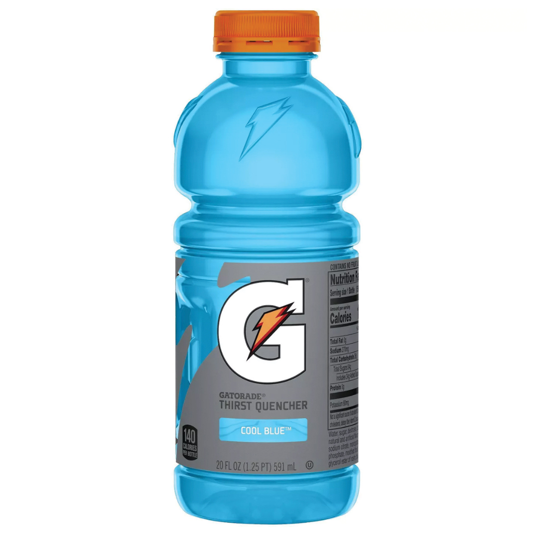 Gatorade cool blue 20 oz