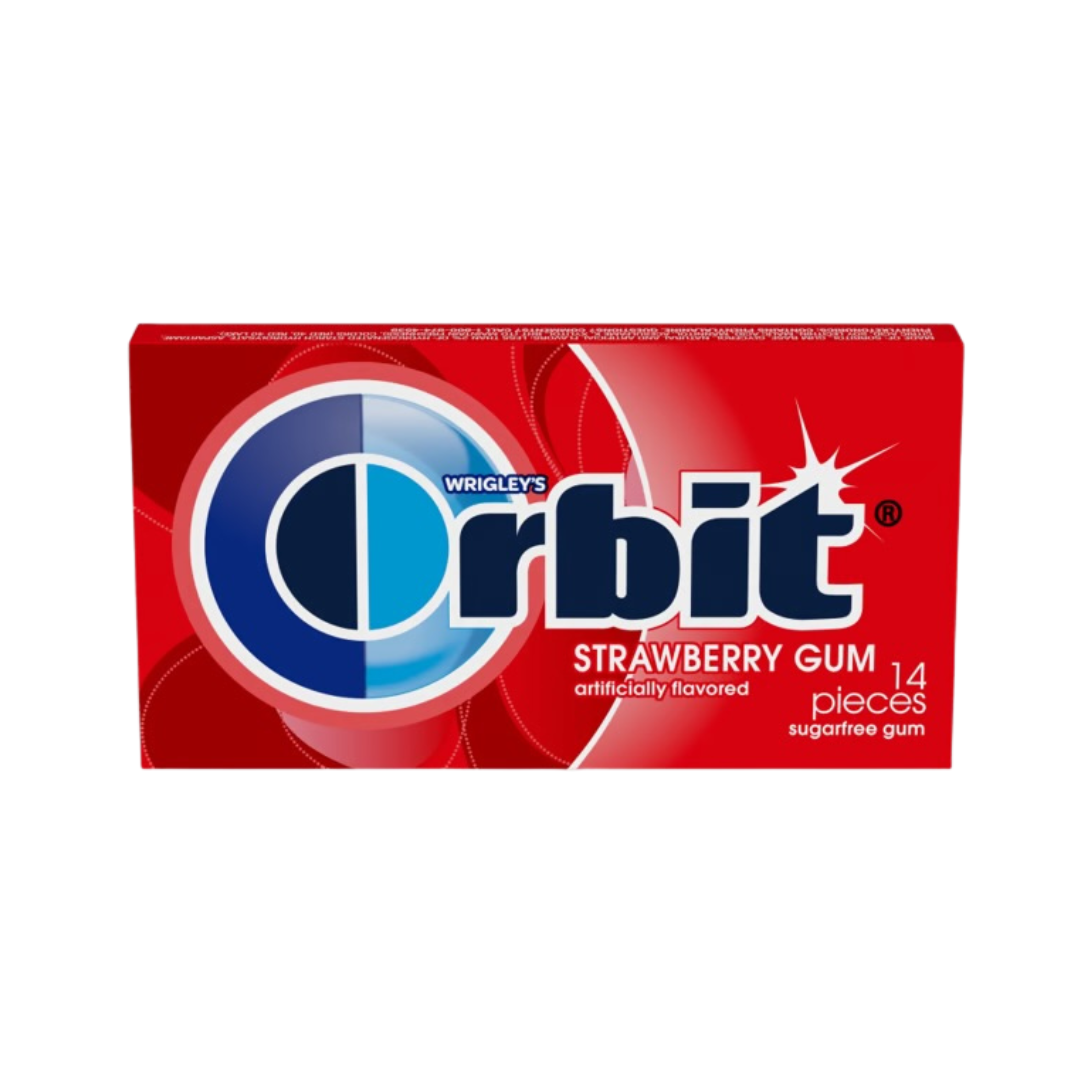 Orbit strawberry gum