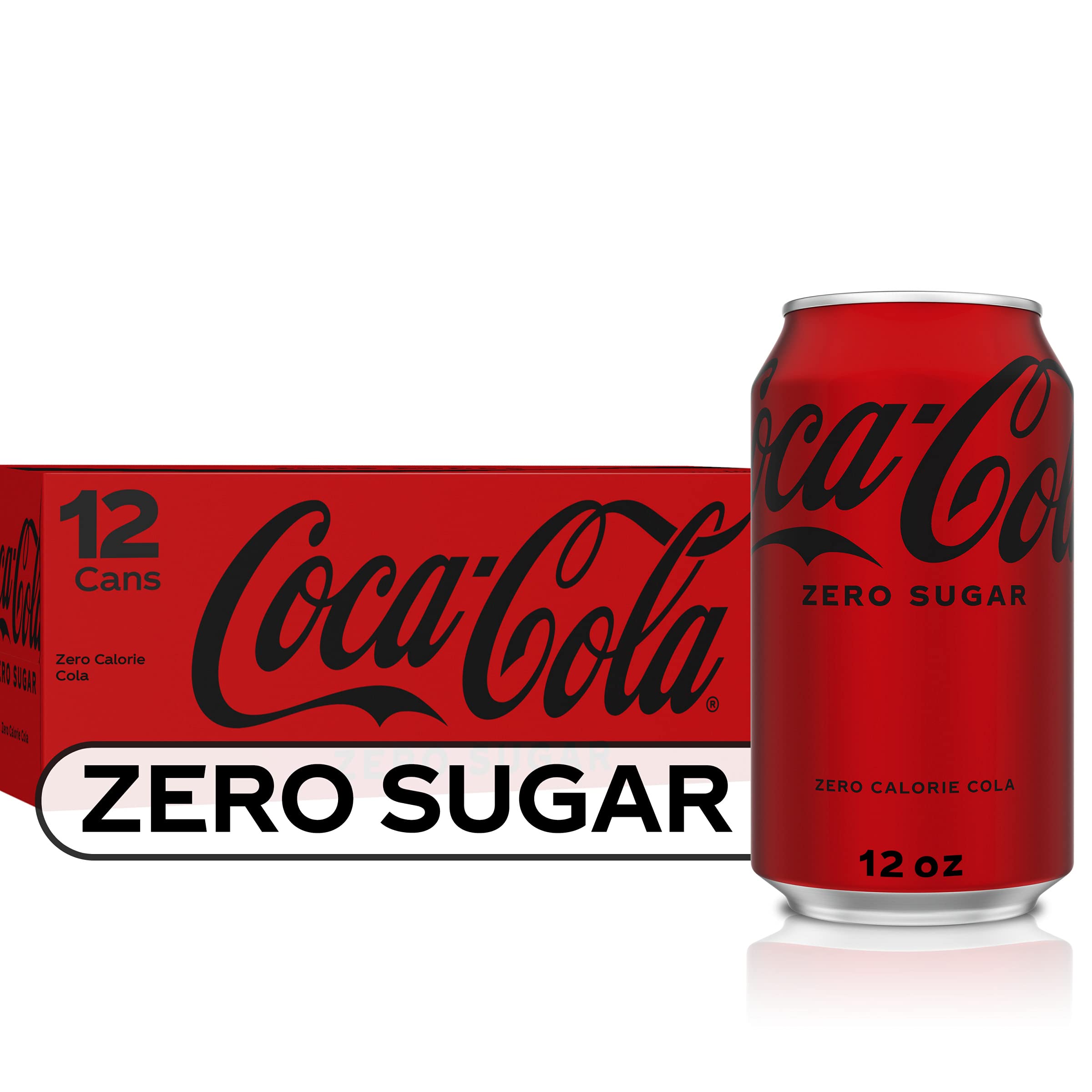 Coca Cola Zero sugar 12 pack 12 oz cans