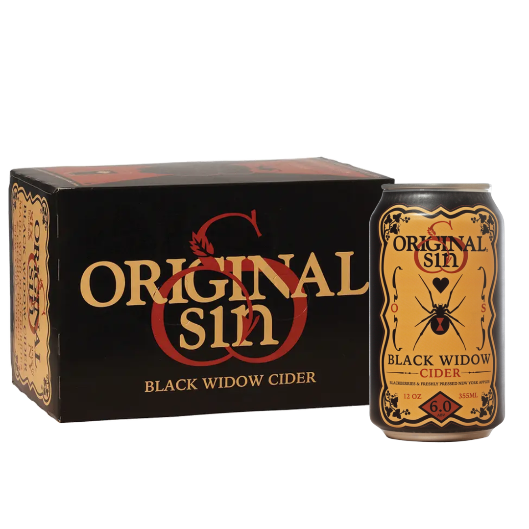 Original Sin Black Widow Cider 6pack