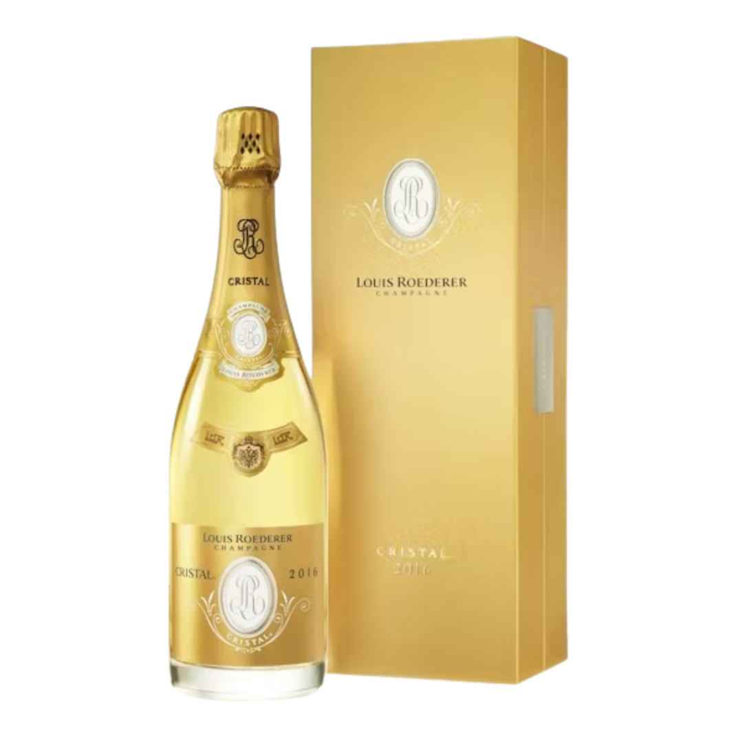 Louis Roederer Champagne Brüt Cristal 2016 with Gift Box