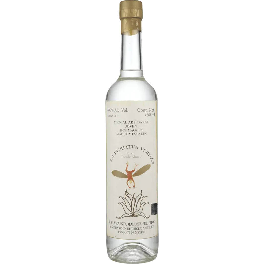 Pierde Almas La Puritita Verde Mezcal