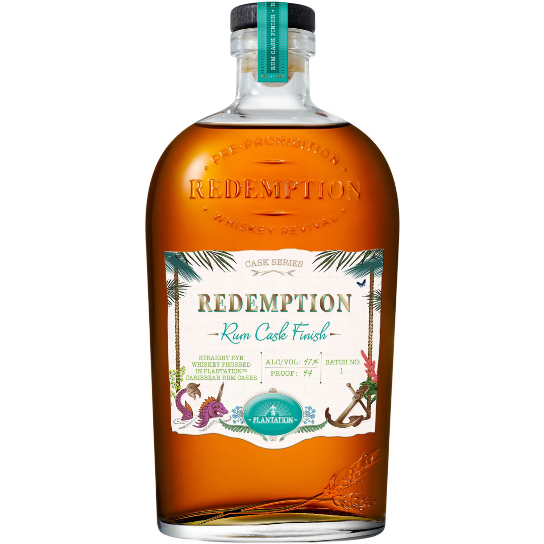 Redemption Rum Cask Finish Straight Rye Whiskey