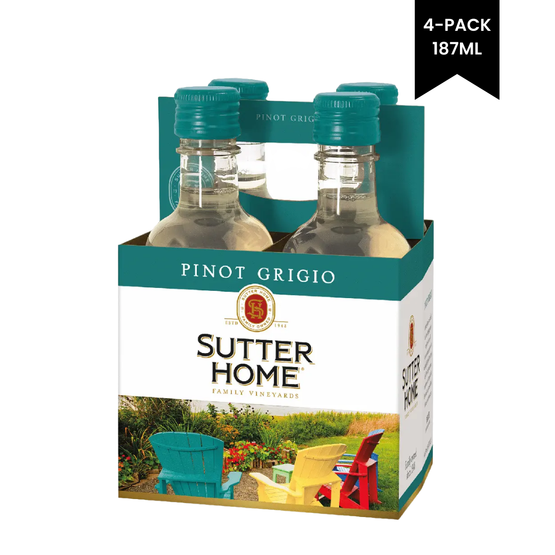 Sutter Home Pinot Grigio 4x187ml