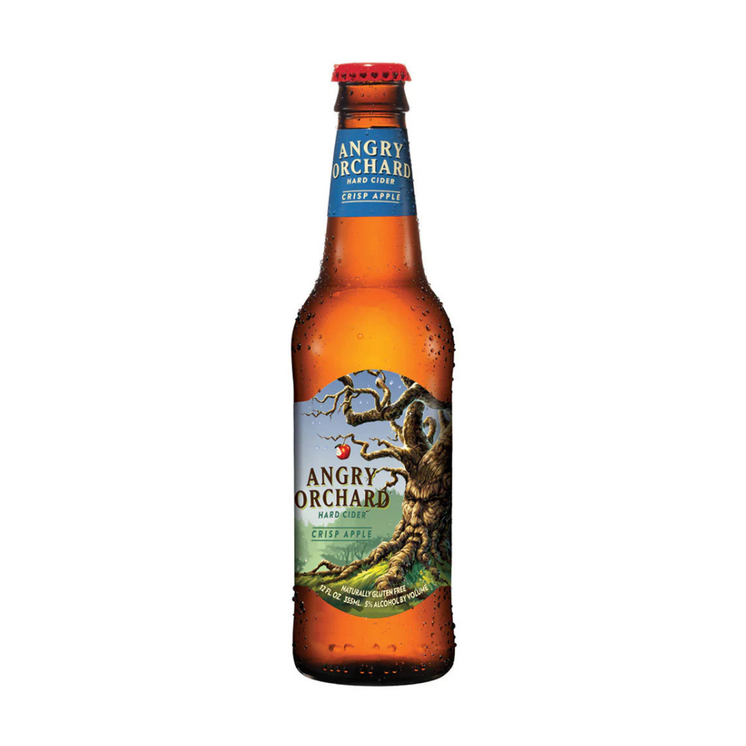 Angry Orchard Crisp Apple Hard Cider 12oz Bottle
