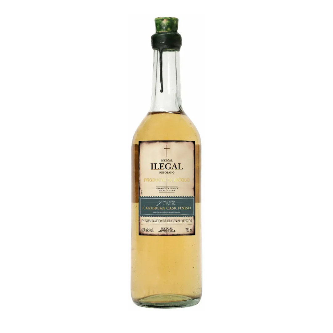 Ilegal Mezcal Reposado Caribbean Cask Tequila 750ml
