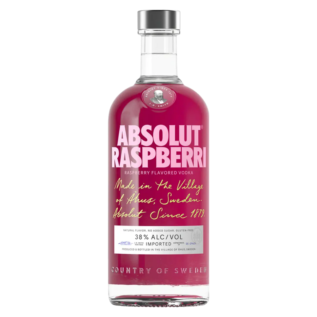 Absolut Raspberry Vodka 750ml