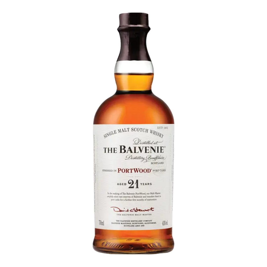 The Balvenie Portwood 21 Years Single Malt Scotch Whiskey 750ml