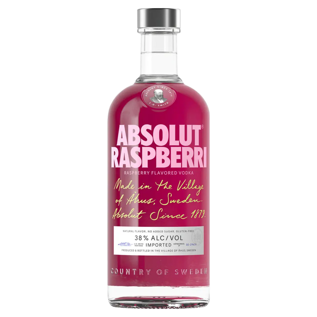 Absolut Raspberry Vodka 750ml