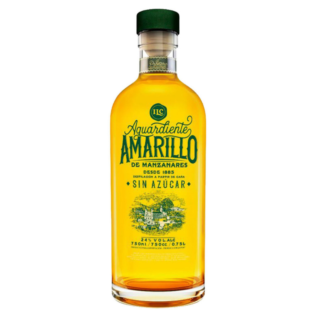 Aguardiente Amarillo Sin Azucar Rum 750ml
